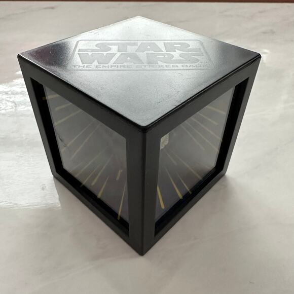 Star Wars The Empire Strikes Back Darth Vader Yoda Cube Magic Illusion 1996 - Picture 3 of 9